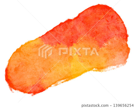 紅色橙色水彩模糊效果 | 手繪抽象紋理背景 紅色橙色水彩模糊效果 | 手繪抽象紋理背景 139656254