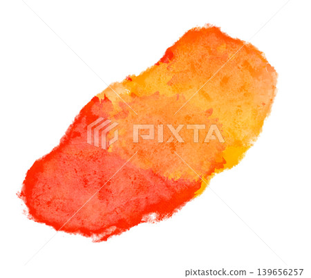 紅色橙色水彩模糊效果 | 手繪抽象紋理背景 紅色橙色水彩模糊效果 | 手繪抽象紋理背景 139656257