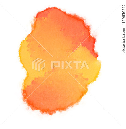 紅色橙色水彩模糊效果 | 手繪抽象紋理背景 紅色橙色水彩模糊效果 | 手繪抽象紋理背景 139656262