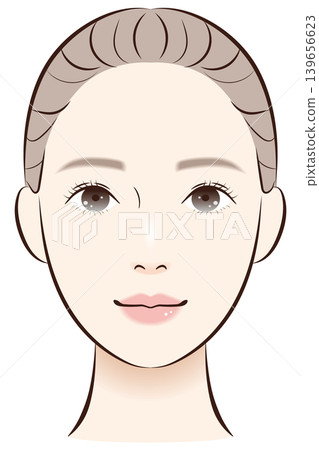 擁有離心式臉孔的女性 擁有離心式臉孔的女性 139656623