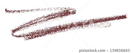 brown pencil strokes isolated on transparent background brown pencil strokes isolated on transparent background 139656683