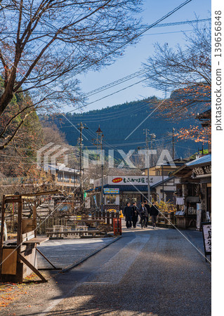 The old townscape of Sumatakyo Onsen in Kawanehoncho (Shizuoka Prefecture) 139656848
