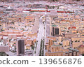 This captivating miniature model showcases Moscow with detailed buildings, streets, and landmarks in a cityscape layout. 139656876