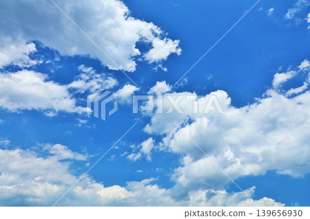 Summer blue sky and clouds Summer blue sky and clouds 139656930