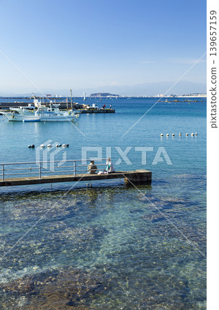 Hayama Manase: Beautiful blue sea and Enoshima Island Hayama Manase: Beautiful blue sea and Enoshima Island 139657159