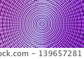 Abstract purple concentric wave pattern with hypnotic optical illusion and vibrant textured 139657281