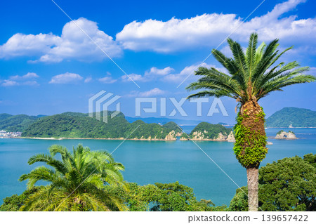 從道之驛南後眺望日南海岸 從道之驛南後眺望日南海岸 139657422