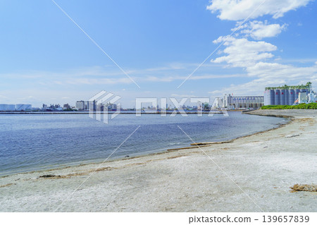 [Chiba City, Chiba Prefecture] Chiba Port Park Beach Plaza and Chiba Port 139657839