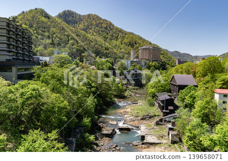The fresh green of Jozankei 139658071