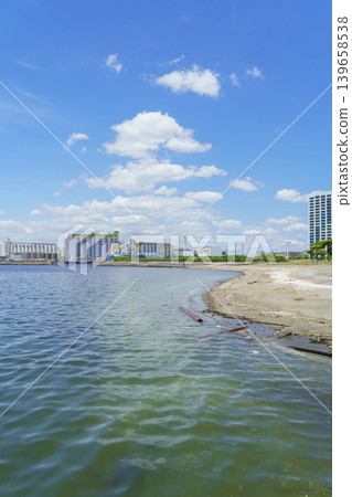[Chiba City, Chiba Prefecture] Chiba Port Park Beach Plaza and Chiba Port 139658538