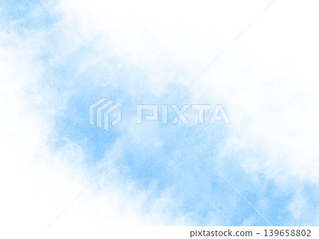 Blue watercolor background texture; soft, blurred abstract background. Blue watercolor background texture; soft, blurred abstract background. 139658802