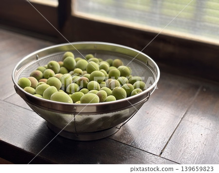 Plum preparation: Fresh plums 139659823
