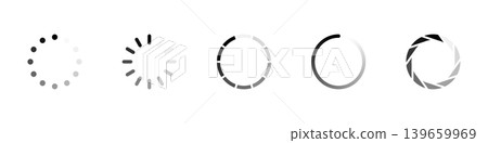 Loading icon set 139659969