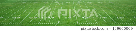 American football field American football field 139660009