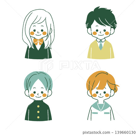 學生製服 - 4 種顏色 學生製服 - 4 種顏色 139660130