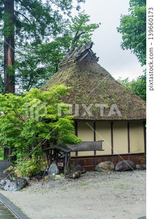Hakuba Oide Park Suspension Bridge Teahouse 139660173