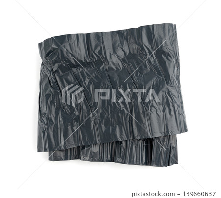 Crumpled Garbage Bag Texture Background, Wrinkled Trash Package Pattern, Used Plastic Bin Bags Mockup Crumpled Garbage Bag Texture Background, Wrinkled Trash Package Pattern, Used Plastic Bin Bags Mockup 139660637