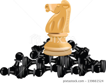 chess figure horse 139661524