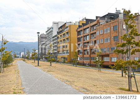 [Beppu City, Oita Prefecture] Scenery of Kitahama Onsen, Kitahama Ryokan district and Kitahama Green Belt 139661772