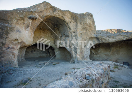 old Caves in Uplistsikhe, historical Georgia old Caves in Uplistsikhe, historical Georgia 139663696
