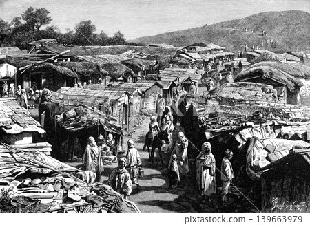 19th-century illustration, Algeria 19th-century illustration, Algeria 139663979