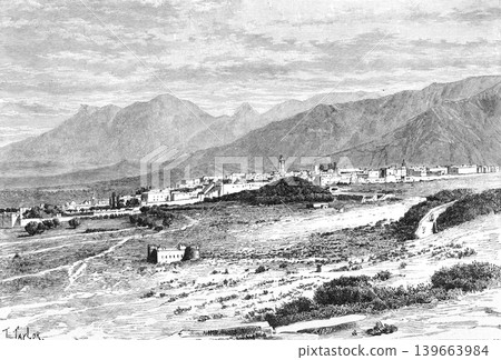 19th-century illustration, Morocco 19th-century illustration, Morocco 139663984