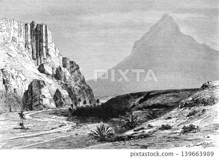 19th-century illustration, Morocco 19th-century illustration, Morocco 139663989