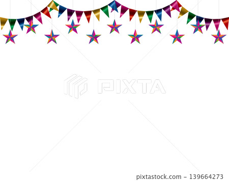 Triangle, Star Garland 3, 22 Rainbow Pole Triangle, Star Garland 3, 22 Rainbow Pole 139664273