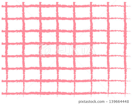 粉紅色手繪方格背景插圖 粉紅色手繪方格背景插圖 139664448