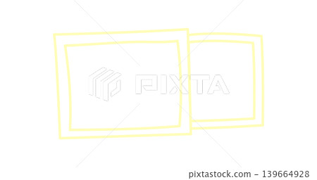 Matchbox camp adventure silhouette in cartoon doodle style with line sketch elements. Outdoor icon in soft color, travel and camp graphic for adventure themed symbol or item. 139664928