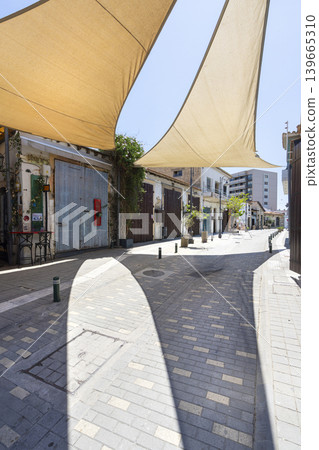 artisanal activities in a street in Larnaka, Cyprus artisanal activities in a street in Larnaka, Cyprus 139665310