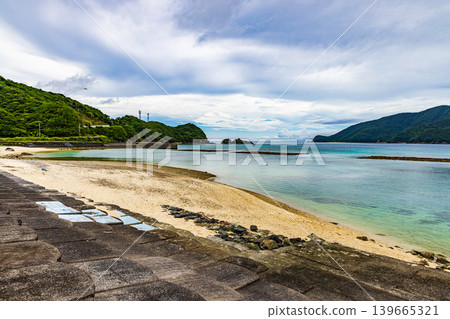 奄美大島田園海灘景色 奄美大島田園海灘景色 139665321