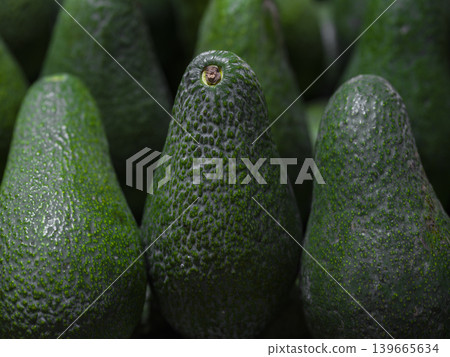 fresh avocados at the market fresh avocados at the market 139665634