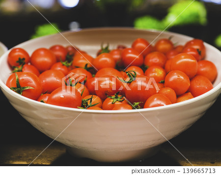 delicious tomatoes at the hotel buffet delicious tomatoes at the hotel buffet 139665713