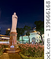 Ho Chi Minh City night view, statue of the Virgin Mary, and Saigon Central Post Office Ho Chi Minh City night view, statue of the Virgin Mary, and Saigon Central Post Office 139666168