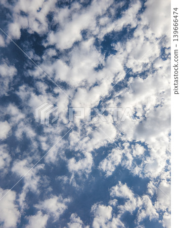 Vast Blue Sky with Scattered White Clouds Vast Blue Sky with Scattered White Clouds 139666474