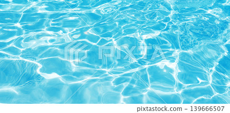 Close-up abstract texture of clear blue water with bright sun reflections in Phuket, Thailand. Close-up abstract texture of clear blue water with bright sun reflections in Phuket, Thailand. 139666507