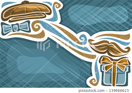 Vector greeting card for Father's Day Vector greeting card for Father's Day 139666623