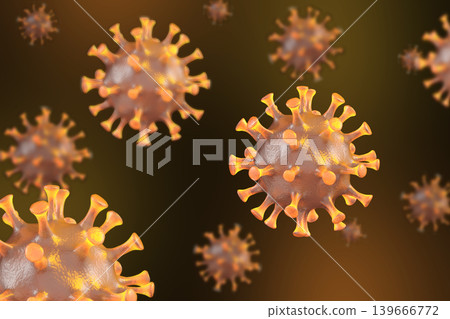 Hantavirus 2026. Andes virus close up Hantavirus 2026. Andes virus close up 139666772
