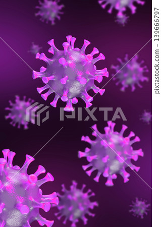 Hantavirus 2026. Andes virus close up Hantavirus 2026. Andes virus close up 139666797