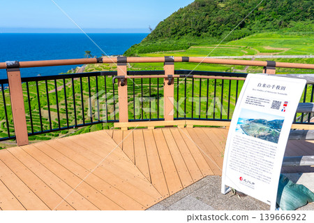 世界農業遺產：輪島市白根千枚田梯田和日本海的壯麗景色。 *照片拍攝地點已在評論區註明。 139666922