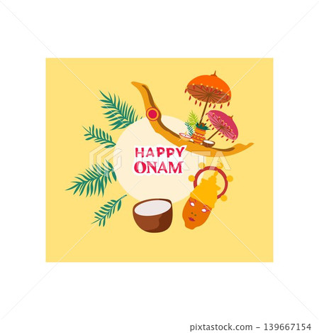happy onam indian template onam wishes onam celebration free vector illustration happy onam indian template onam wishes onam celebration free vector illustration 139667154