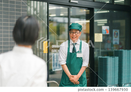 超級市場 超市 男人 139667930