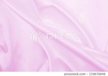 Smooth elegant pink silk or satin texture as wedding background. Luxurious background design 139670646