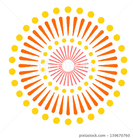 Red and yellow fireworks Red and yellow fireworks 139670760