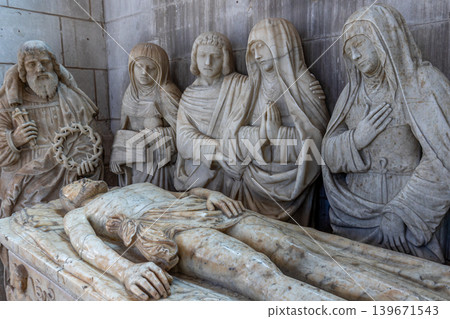 Cathedral Saint Jean, Joigny, Yonne, France, entombment 139671543