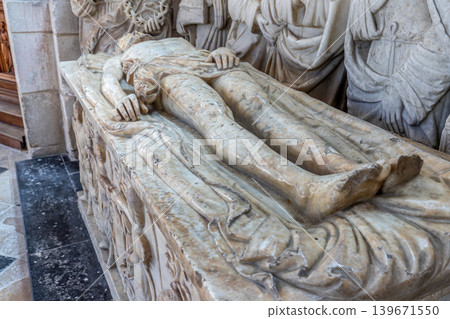 Cathedral Saint Jean, Joigny, Yonne, France, entombment 139671550