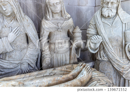 Cathedral Saint Jean, Joigny, Yonne, France, entombment 139671552