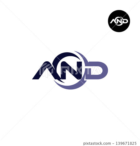 Letter AND Logo Design Readymade Initial 139671825