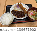 Miso cutlet set meal 139671902